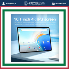 TABLET 15 PRO MAX 10.1" / 8GB RAM 256GB ROM ANDROID / 5G DUAL SIM + GPS E WIFI