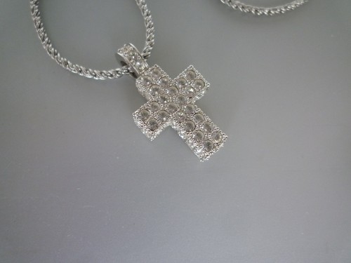 Croce swarovski con catena - swarovski,