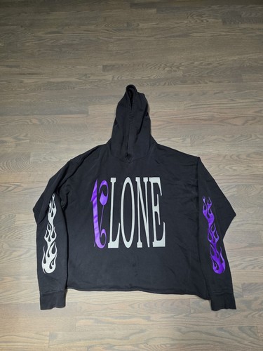 Felpa con cappuccio vlone - con,
