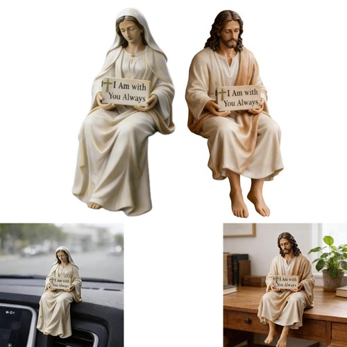 Statua gesù cristo seduto - gesù,