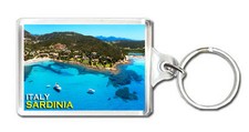 Sardegna Italy Keyring