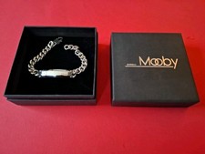 Bracciale uomo in acciaio Mooby Gioielli