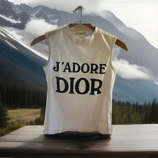 Canotta J'ADORE Dior logo