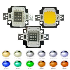Chip LED 10W 900mA 12V bianco