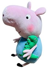 TY Peppa Pig George W/Dinosaur