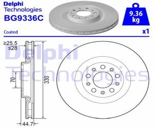Delphi disco freni - delphi,