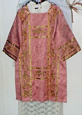Set Rose Diacon Dalmatic oro