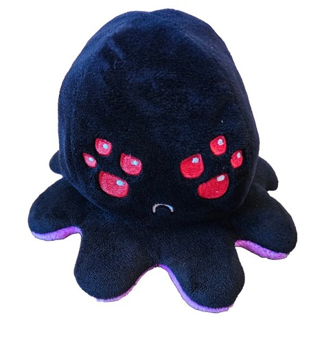 Peluche polpo reversibile - peluche,