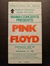 PINK FLOYD - MONACO Biglietto