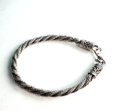 Bracciale torchon vintage anni