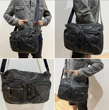 Borsa uomo Miu Miu x Prada super rara 100% vera pelle borsa messenger Y2K