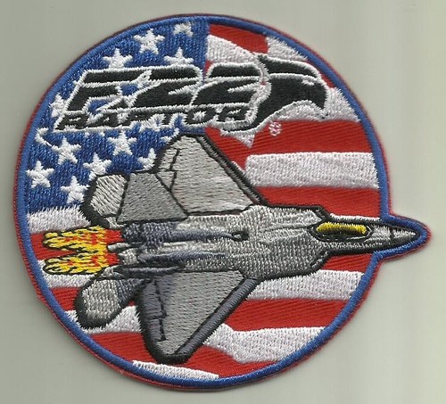 Raptor aircraft patch - f-22,