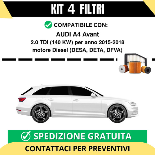 Kit filtri risparmio per - filtri,
