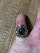 Anello college americano oro