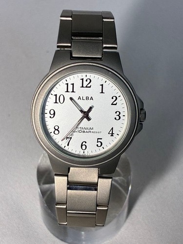 Seiko alba titanum unisex - titanum,