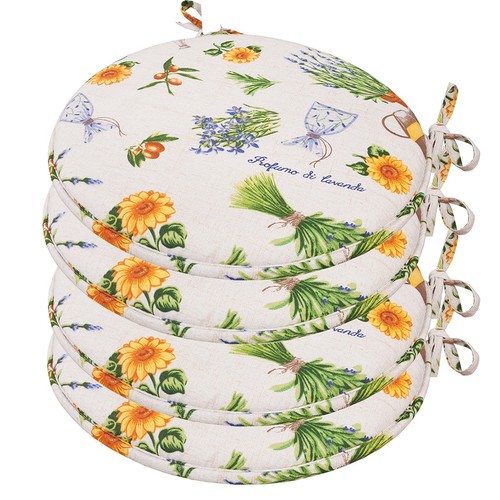 Set cuscini sedia provenza - set, 4