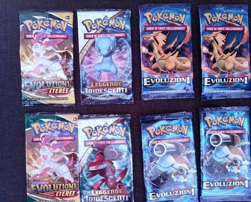 Pacchetti pokémon empty vuoti - pokémon,