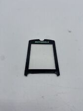 Motorola v3x vetro frontale lcd schermo GLASS vetrino nero originale