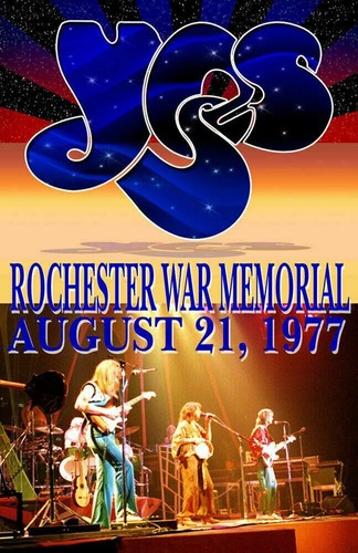 Yes band 1977 concert - band, huge