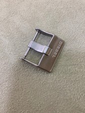 FIBBIA PER CINTURINO OROLOGIO "DIESEL ACCIAIO" ANSA 24 MM -USATO-