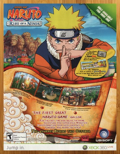 2007 naruto rise a ninja - naruto:,