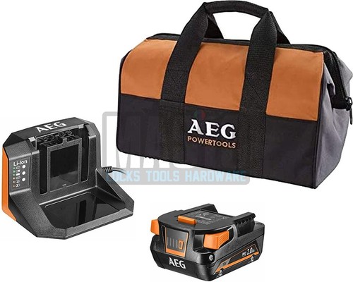 Set aeg batteria - 18v, 2ah