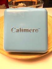 Calimero cofanetto luna park Pagot 1995 con 5 personaggi (tipo Polly Pocket)
