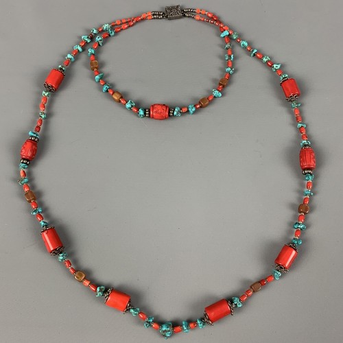 Collana doppia argento - collana, in