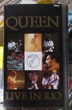 VHS QUEEN Live in rio 1985 CMV 1080 60 MINUTI freddie mercury