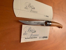 ex collezione, nuovo, OPINEL CILIEGIO, LAMA A SPECCHIO e scatola con foglio