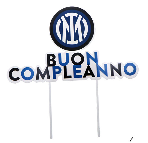 Decorazione torta inter - decorazione,