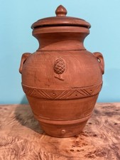 Italian terracotta jar, Orcio