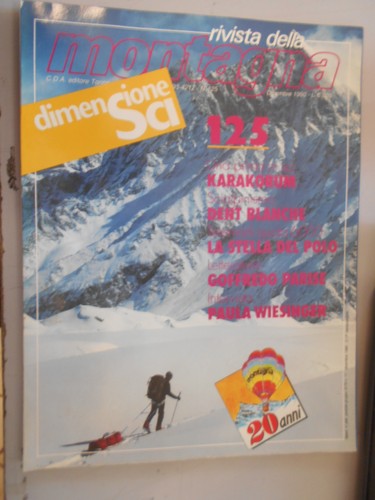 Rivista della montagna num - della,