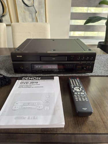 Denon dvd 3910 sacd - dvd-3910, player