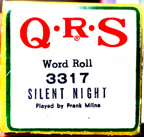 Qrs holiday word roll - holiday, silent
