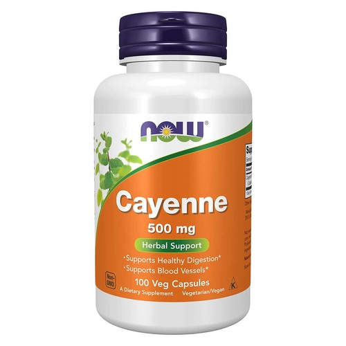 Now foods caienna - mg, 100