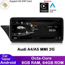 ANDROID navigatore per Audi A4 Audi A5 2008-2016 MMI 2G 10.25 pollici CarPlay An