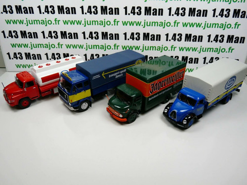 Lot camions truck lkw 43 - lot, 1/43