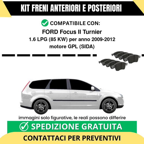 Pastiglie freno ant - freno, +