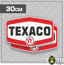 Texaco Sticker Set di 2 -