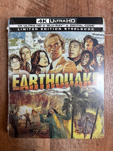 Earthquake steelbook 4k - w.,