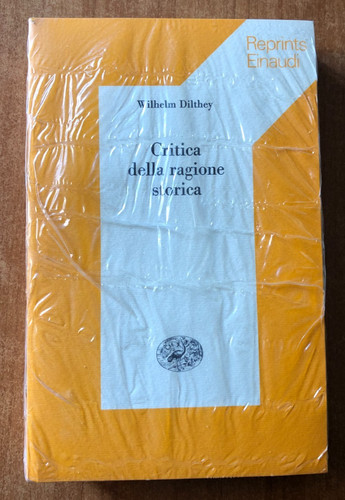 Wilhelm dilthey critica della - wilhelm,