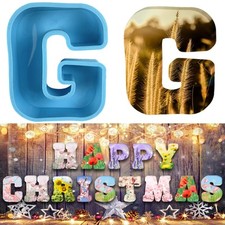 Stampi in silicone 3D alfabeto