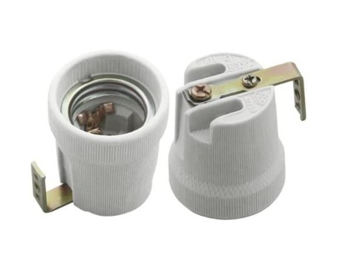 Portalampada ceramica con - portalampada,
