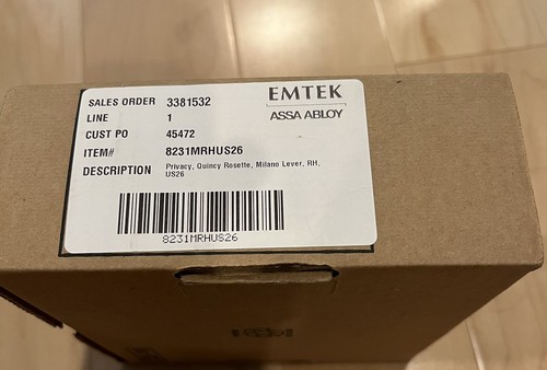 Emtek milano privacy maniglia - emtek,