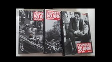 L’ESPRESSO 50 ANNI SERIE COMPLETA IN 5 VOLUMI (ed. L'Espresso)