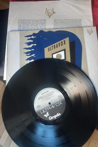 Ultravox rage eden lp - in,