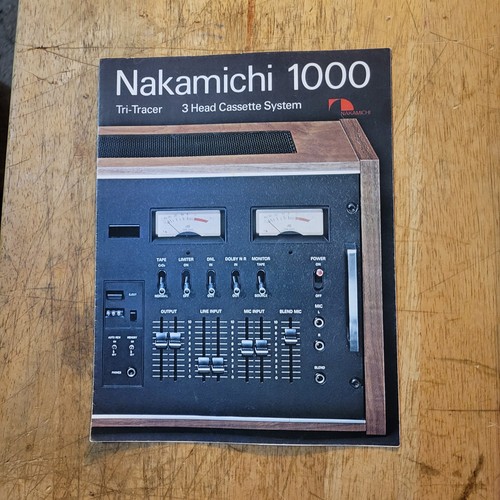Nakamichi 1000 tri tracer - 1000,