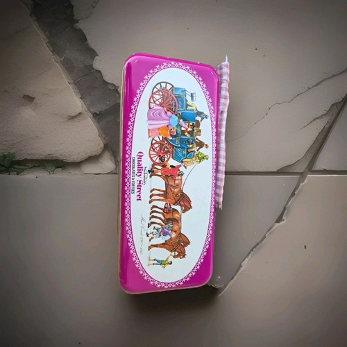 Scatola latta vintage - scatola,