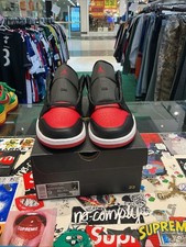Size 9 - Air Jordan 1 Low Bred Toe 2.0